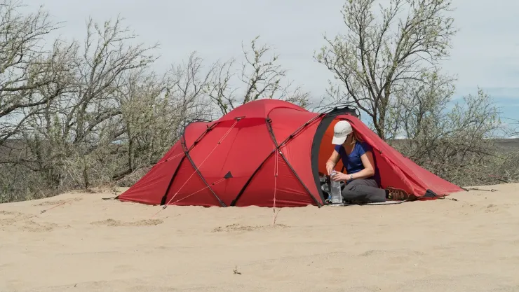 Backpacking & Lightweight Tents-Hilleberg Tarra Tent - Sand