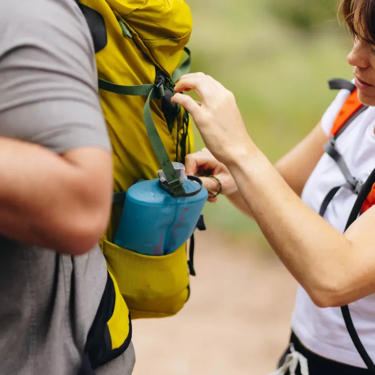 Water Bottles-Hydrapak Stow Bottle - 1L - Tahoe