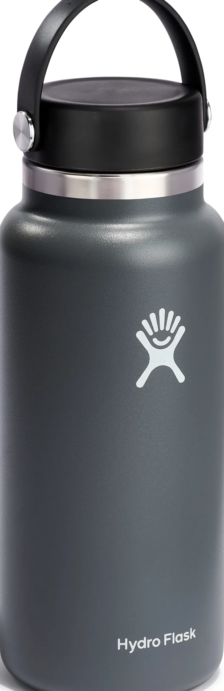Water Bottles-Hydro Flask 32oz Wide Mouth Bottle - Stone
