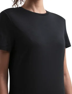 T-Shirts & Baselayers-Icebreaker Womens Merino 150 Tech Lite III SS Tee - Black