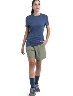 T-Shirts & Baselayers-Icebreaker Womens Merino 150 Tech Lite III SS Tee - Dawn