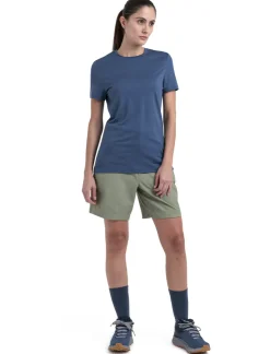 T-Shirts & Baselayers-Icebreaker Womens Merino 150 Tech Lite III SS Tee - Dawn
