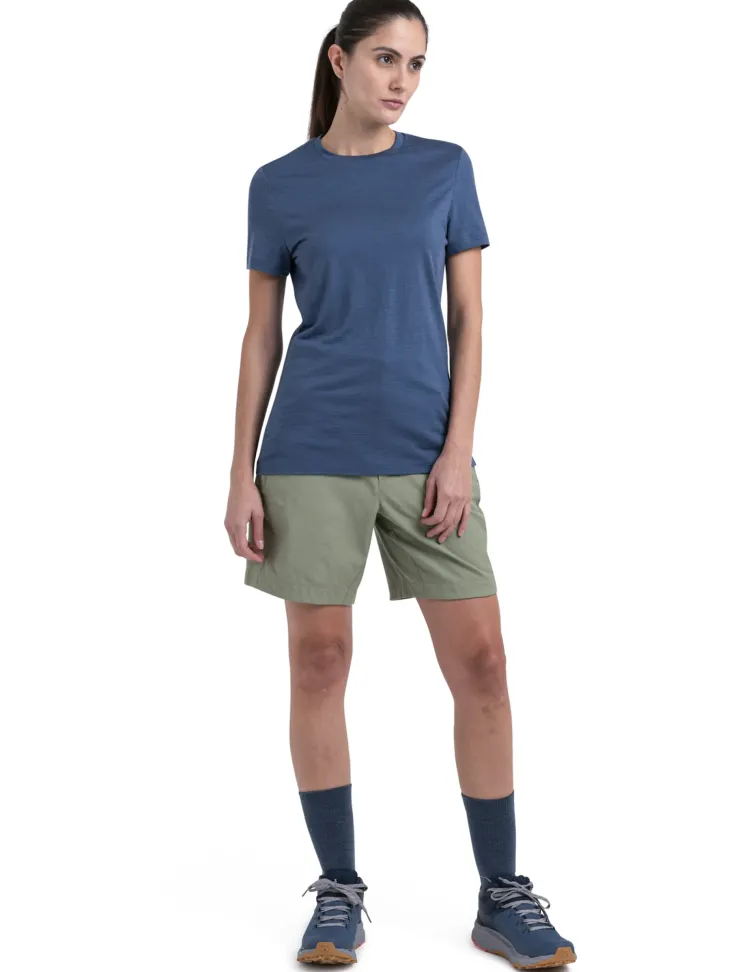 T-Shirts & Baselayers-Icebreaker Womens Merino 150 Tech Lite III SS Tee - Dawn