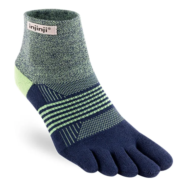 Socks|Socks-Injinji Womens Trail Midweight Mini Crew Toe Socks - Stargazer