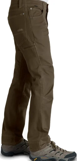 Trousers & Leg Wear-Kuhl Mens Free Rydr Pant - Dark Khaki