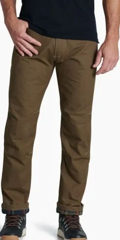 Trousers & Leg Wear-Kuhl Mens Hot Rydr Pant - Short Leg - Dark Khaki