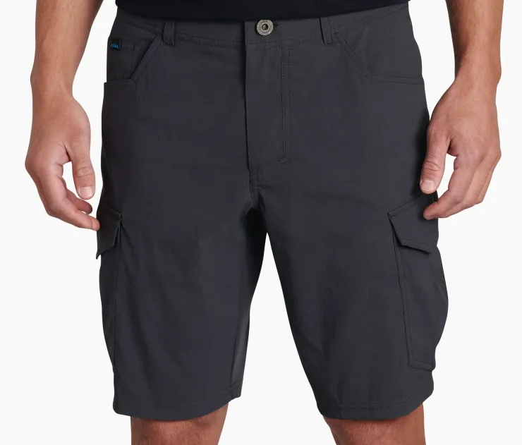 Shorts-Kuhl Mens Renegade Cargo Short - 12in - Koal