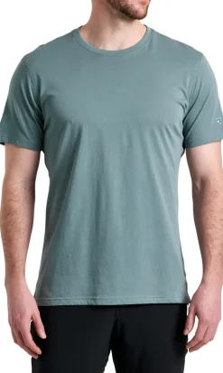 T-Shirts & Baselayers-Kuhl Mens Superair T - Blue Alloy