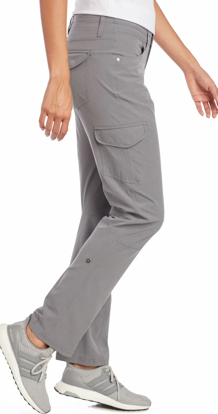 Trousers & Leggings-Kuhl Womens FreeFlex Roll Up Pants - Flint