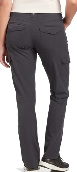 Trousers & Leggings-Kuhl Womens FreeFlex Roll Up Pants - Koal