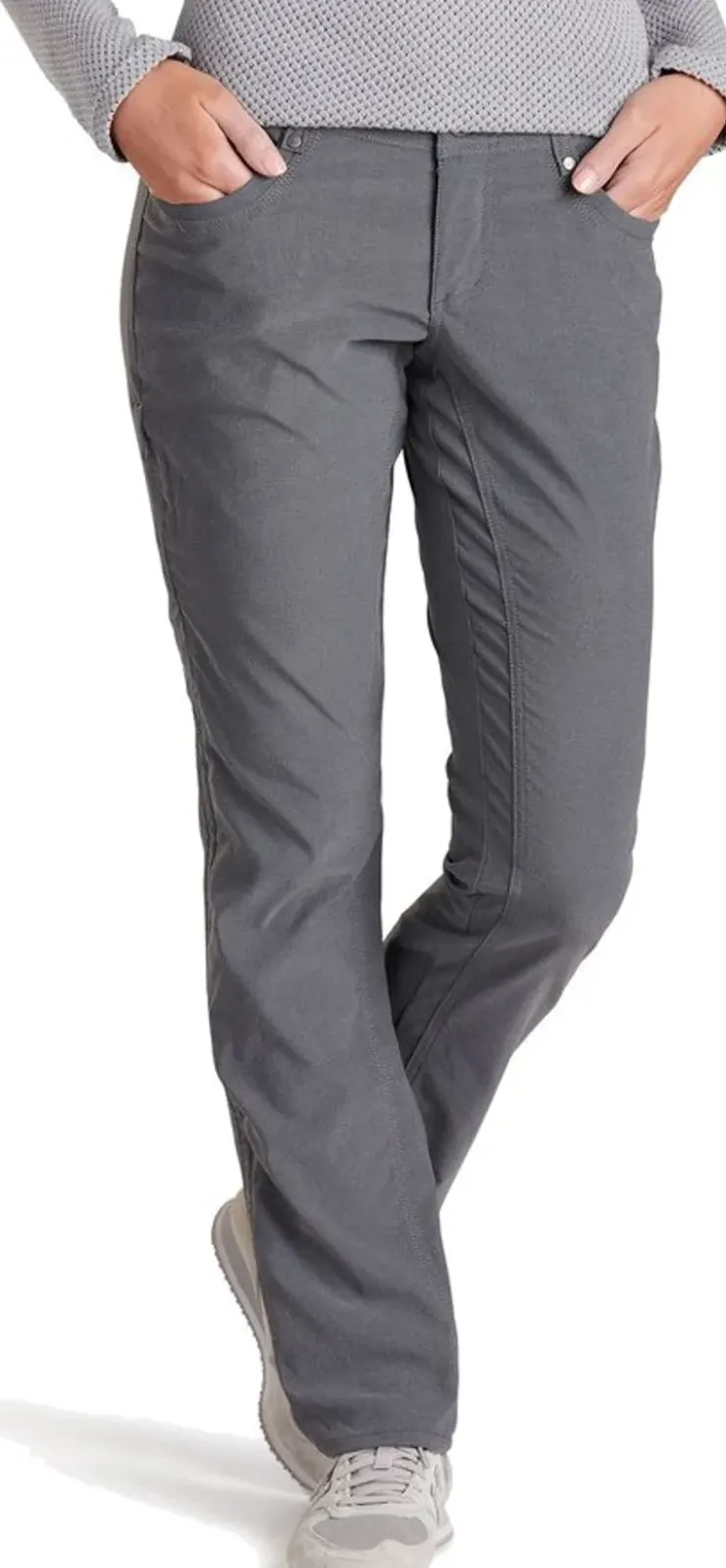Trousers & Leggings-Kuhl Womens Trekr Pant - Regular Leg - Charcoal
