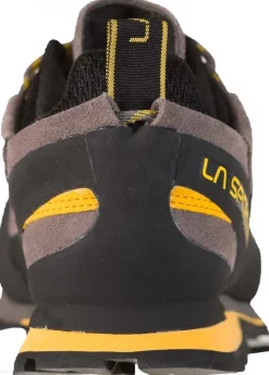 Hiking Shoes & Boots|Approach Shoes-La Sportiva Mens Boulder X Approach Shoes - Grey-Yellow