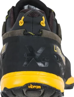 Hiking Shoes & Boots|Approach Shoes-La Sportiva Mens TX5 Low GTX Shoes - Carbon-Yellow