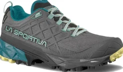 Hiking Shoes & Boots|Running Shoes-La Sportiva Womens Akyra II GTX Shoe - Carbon-Juniper