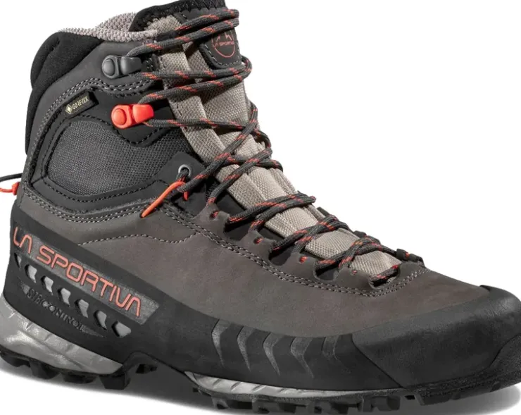 Hiking Shoes & Boots|Mid Height Boots-La Sportiva Womens TX5 GTX Boots - Carbon-Paprika