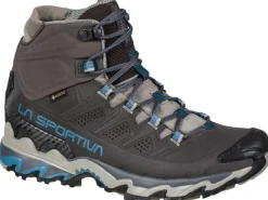 Mid Height Boots|Hiking Boots-La Sportiva Womens Ultra Raptor II Mid Leather GTX Boots - Carbon-Atlantic