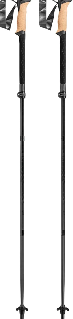 Walking Poles-Leki Black Series FX Carbon Poles - Pair