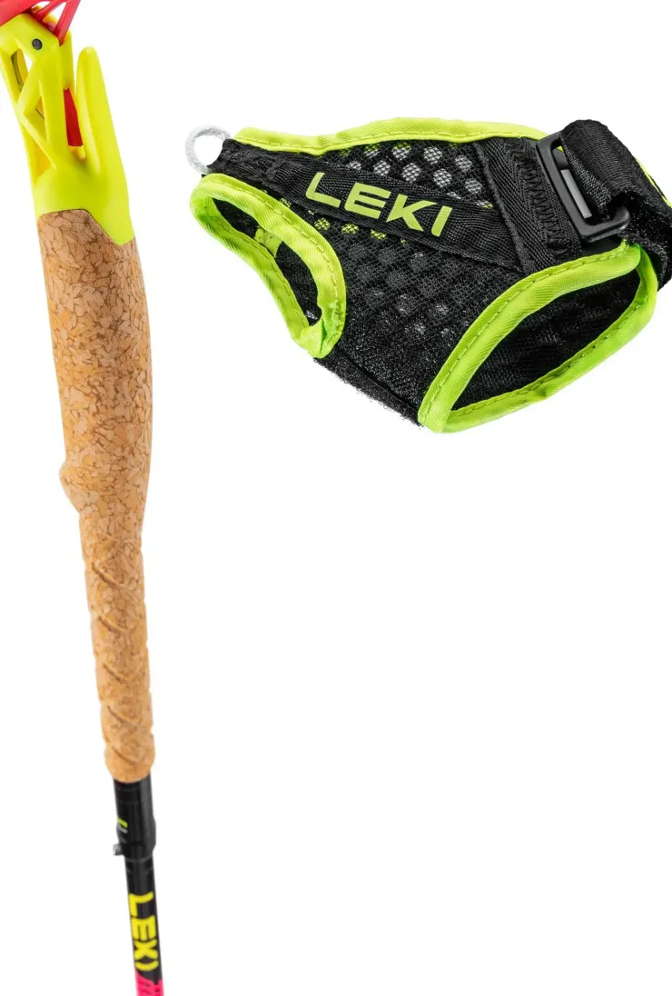 Walking Poles-Leki Ultratrail FX.One Trail Running Poles - Neon Pink-Black-Neon Yellow