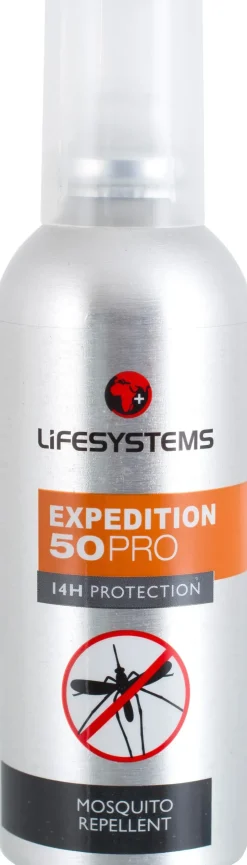 Mosquito Nets & Insect Repellents-Lifesystems Expedition 50 PRO DEET Mosquito Repellent Spray - 100ml
