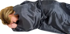Sleep Accessories-Lifeventure Silk Sleeping Bag Liner - Mummy
