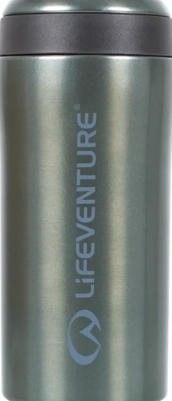Coffee Mugs & Flasks-Lifeventure Thermal Mug - Tungsten