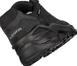 Walking Shoes-Lowa Mens Renegade GTX Lo Shoes - Black-Black