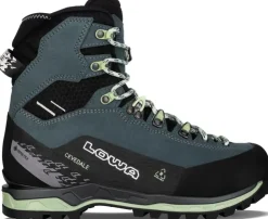Hiking Shoes & Boots|Mid Height Boots-Lowa Womens Cevedale Pro GTX Mid Boots - Dark Petrol