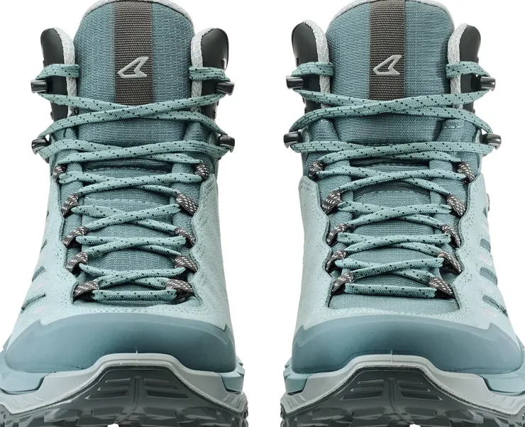 Hiking Shoes & Boots|Mid Height Boots-Lowa Womens Innovo GTX Mid Boots - Ice Blue-Light Blue