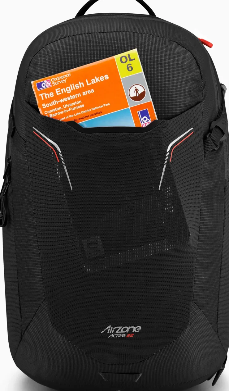 Day Packs-Lowe Alpine AirZone Active 22 Rucksack - Black