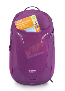 Day Packs-Lowe Alpine AirZone Active 18 Rucksack - Grape