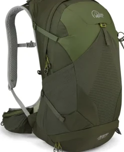 Day Packs-Lowe Alpine AirZone Trail Duo 32 Rucksack - Army-Bracken