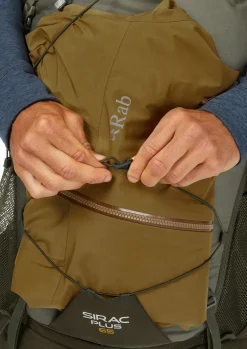 Backpacking Packs-Lowe Alpine Sirac Plus 65 Rucksack - Light Khaki-Army