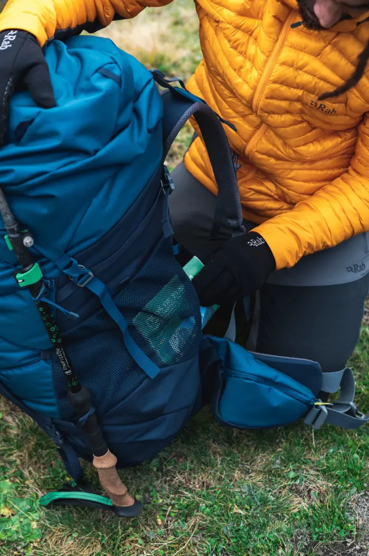 Backpacking Packs-Lowe Alpine Sirac 65 Rucksack - Ebony