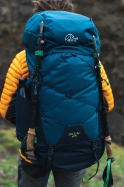Backpacking Packs-Lowe Alpine Sirac 65 Rucksack - Ebony