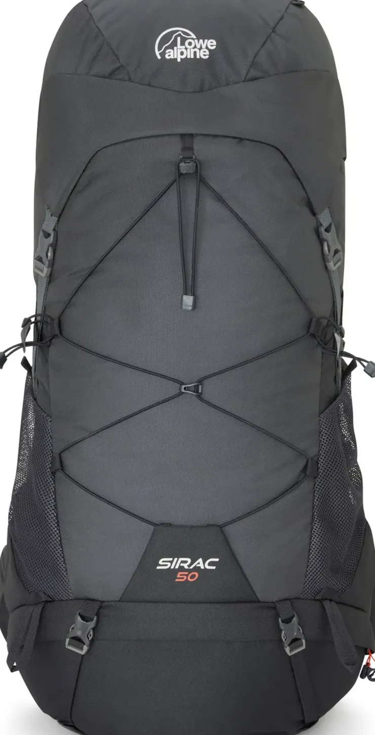 Backpacking Packs-Lowe Alpine Sirac 50 Rucksack - Ebony