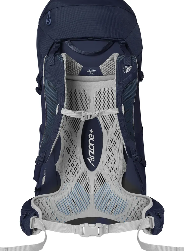 Backpacking Packs-Lowe Alpine Womens AirZone Trek ND43:50 Rucksack - Navy