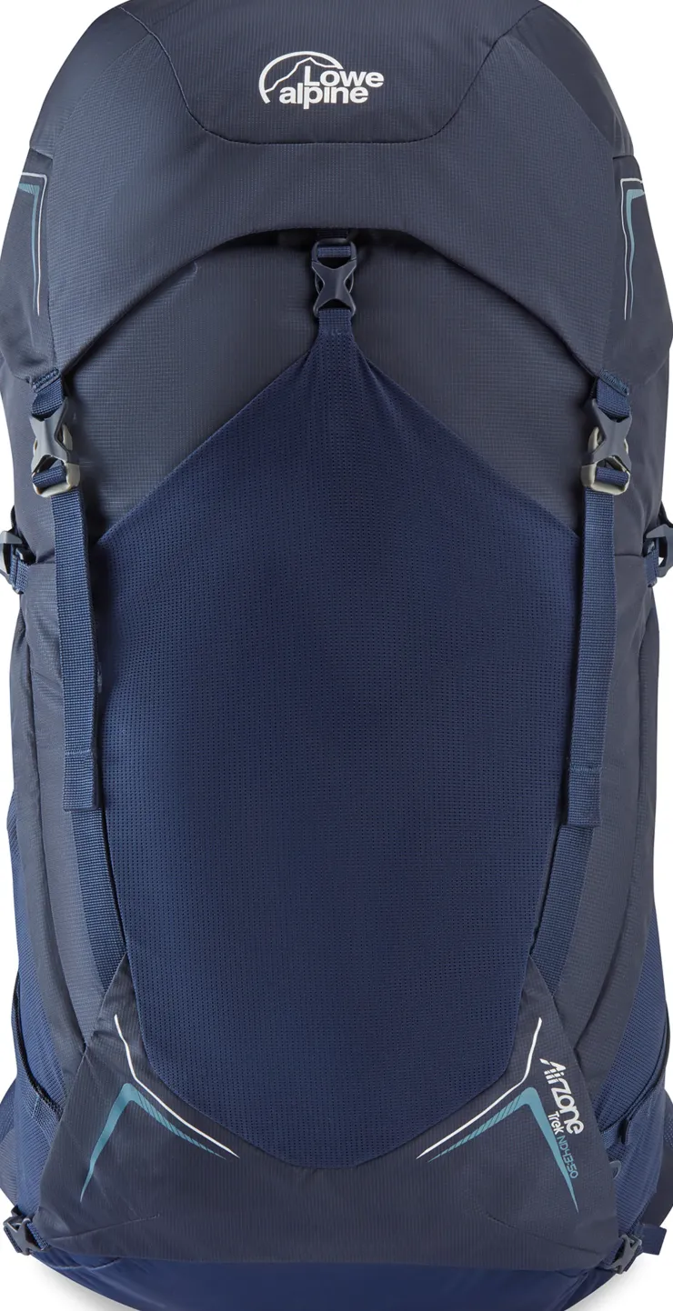 Backpacking Packs-Lowe Alpine Womens AirZone Trek ND43:50 Rucksack - Navy