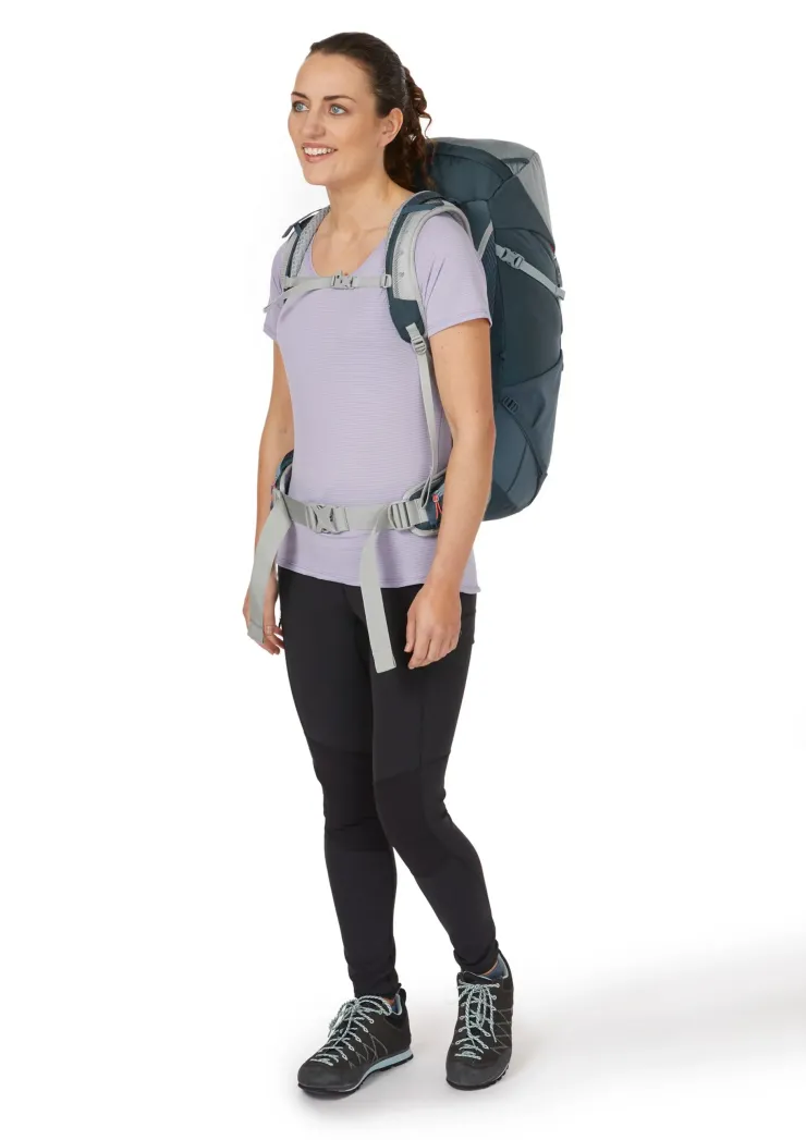 Backpacking Packs-Lowe Alpine Womens AirZone Trail ND33 - Orion Blue-Citadel