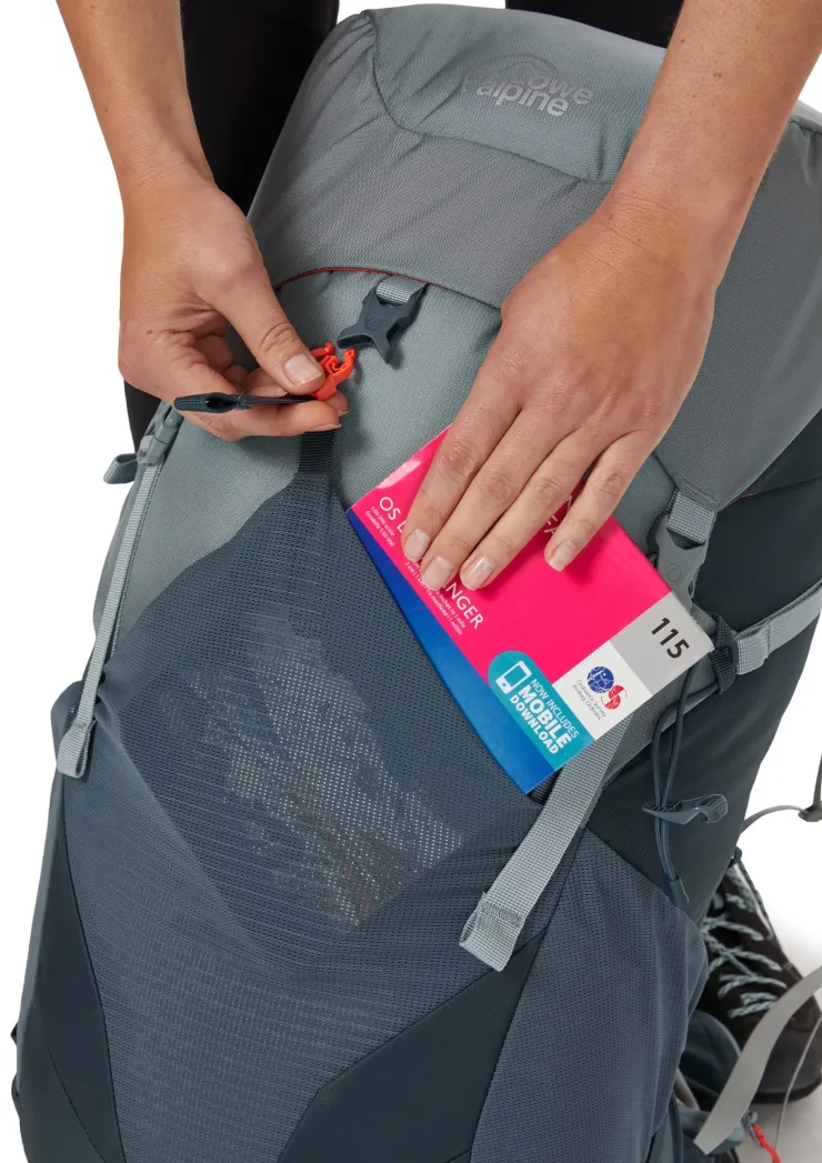 Backpacking Packs-Lowe Alpine Womens AirZone Trail ND33 - Orion Blue-Citadel