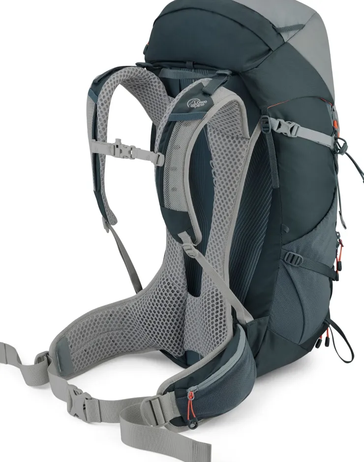 Backpacking Packs-Lowe Alpine Womens AirZone Trail Camino ND35:40 Rucksack - Orion Blue