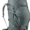 Backpacking Packs-Lowe Alpine Womens Cerro Torre ND60:80 Rucksack - Slate