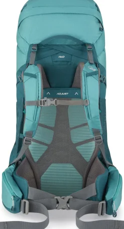 Backpacking Packs-Lowe Alpine Womens Sirac ND50 Rucksack - Sagano Green-Storm Green
