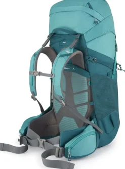 Backpacking Packs-Lowe Alpine Womens Sirac ND50 Rucksack - Sagano Green-Storm Green