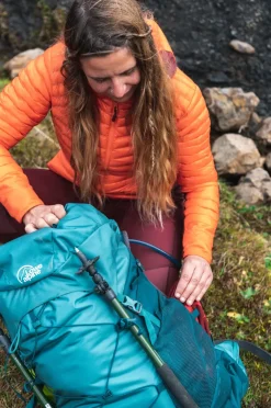 Backpacking Packs-Lowe Alpine Womens Sirac ND40 Rucksack - Ebony