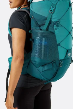 Backpacking Packs-Lowe Alpine Womens Sirac ND40 Rucksack - Ebony
