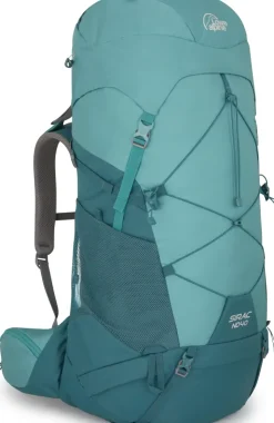 Backpacking Packs-Lowe Alpine Womens Sirac ND40 Rucksack - Sagano Green-Storm Green