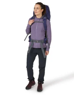 Backpacking Packs-Lowe Alpine Womens Sirac Plus ND50 Rucksack - Patriot Blue