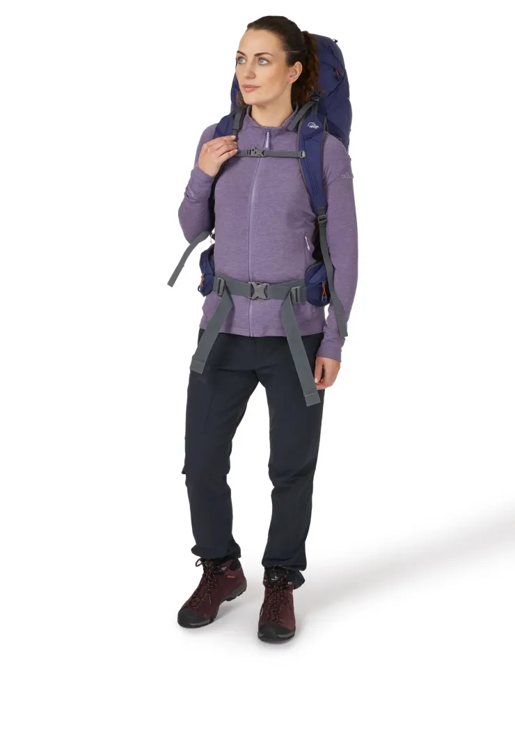 Backpacking Packs-Lowe Alpine Womens Sirac Plus ND50 Rucksack - Patriot Blue