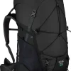 Backpacking Packs-Lowe Alpine Womens Sirac Plus ND65 Rucksack - Ebony