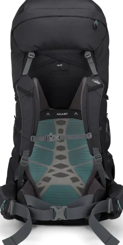 Backpacking Packs-Lowe Alpine Womens Sirac Plus ND65 Rucksack - Ebony